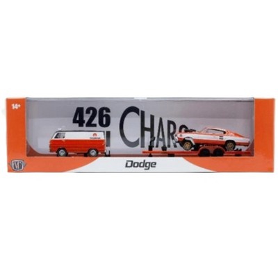 M2 Machines 1967 Dodge A100 Panel Van & 1966 Dodge Charger Gasser Auto Haulers