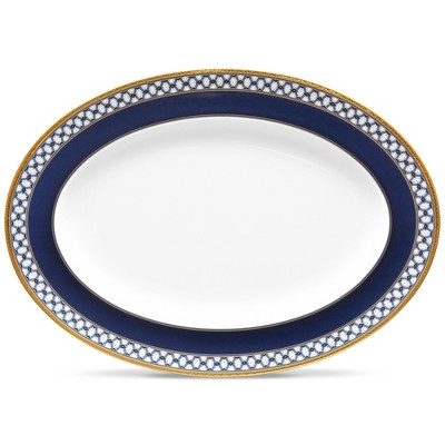 Noritake Blueshire Medium Oval Serving Platter