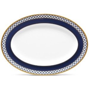 Noritake Blueshire Medium Oval Serving Platter - 1 of 2