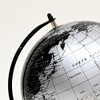 TopComfy Decorative Object Tabletop Globe on Iron Tripod Frame for Stylish Home Office Decor, Black and Silver, 8.5"*8"*12" - 3 of 4