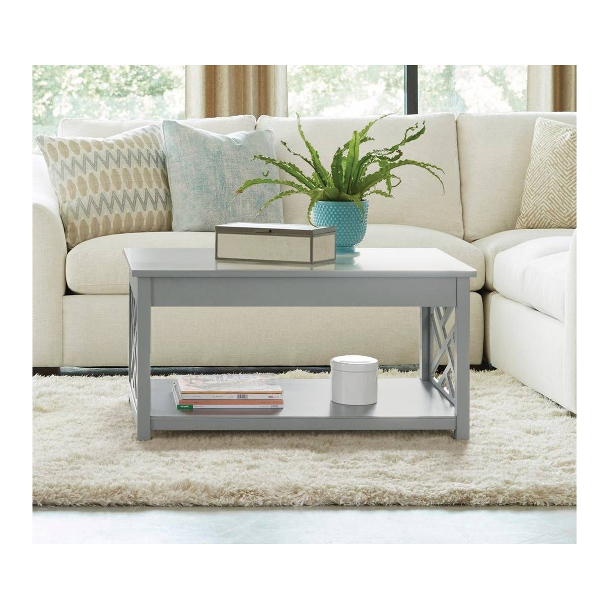 36" Middlebury Wood Coffee Table - Alaterre Furniture - thumbnail 4