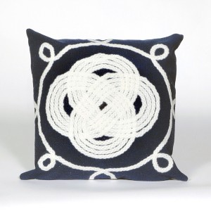 Liora Manne Visions II Coastal Indoor/Outdoor Pillow.. - 1 of 4