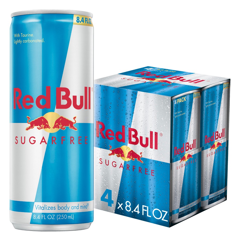 UPC 611269109009 - Red Bull Sugar Free Energy Drink - 4pk/8.4 fl