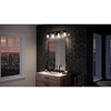 Urban Ambiance Luxury French Rustic Bath Vanity Light,  7.25"H x 33.25"W,  Midnight Black Finish, UHP3771 - 2 of 4