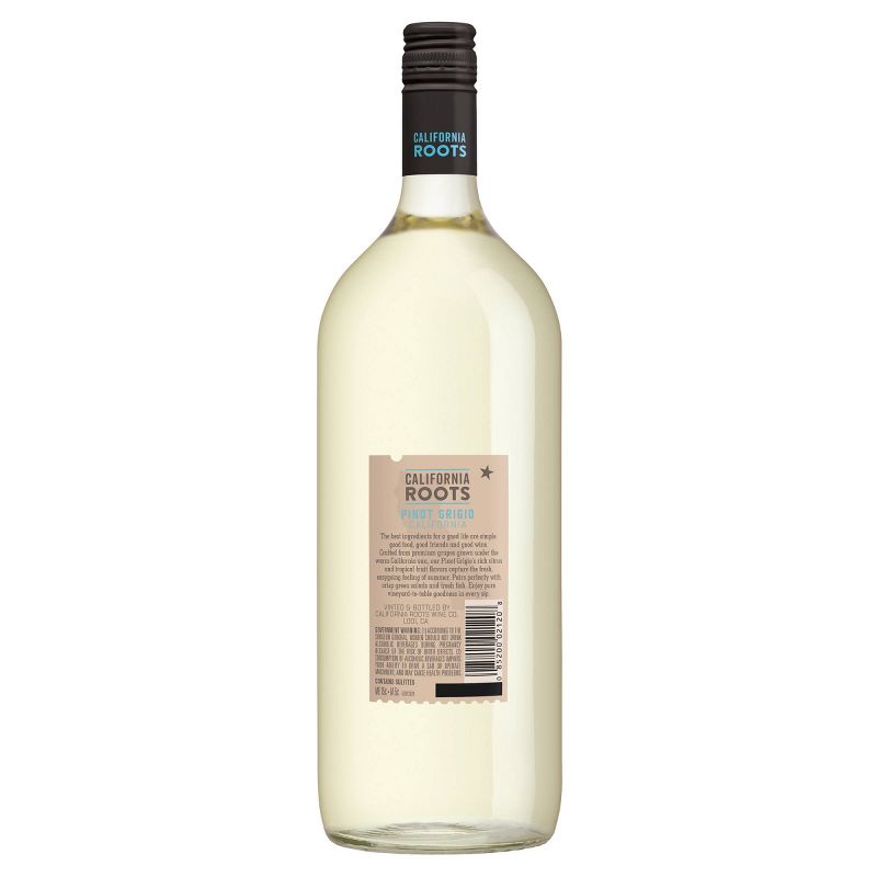 Pinot Grigio White Wine - 1.5L Bottle - California Roots&#8482;, 4 of 6
