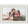 PosterPalooza | Ornate White Picture Frame - UV Acrylic, Backing Board, Hanging Hardware Included - 2 of 4