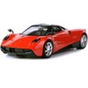 Pagani Huayra Bright Red with Chrome Wheels 1/24 Diecast Model Car by Motormax - 2 of 3