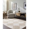 Hauteloom Arilla Beige Washable Diamond Area Rug - 3 of 4
