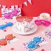 Joyfy 32 Packs Valentine Heart Shade Glasses with Cards, Kids Party Favors & Classroom Exchange Prize Supplies - 3 of 4