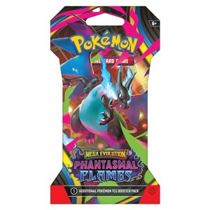Pokemon ME2 Phantasmal Flames Sleeved Booster Pack | Mega Charizard X - 1 of 1
