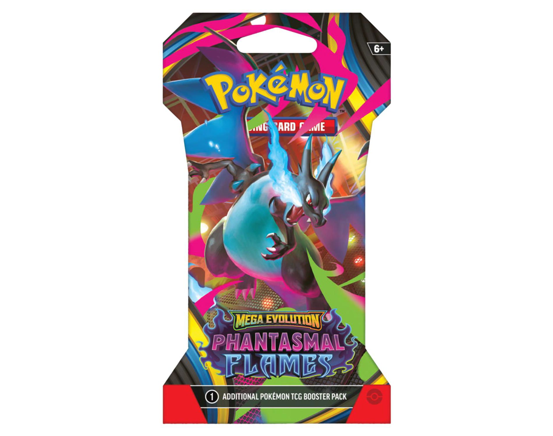 Pokemon ME2 Phantasmal Flames Sleeved Booster Pack | Mega Charizard X