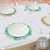Big Dot of Happiness Tropical Luau - Hawaiian Beach Party Round Table Decorations - Paper Chargers - Place Setting For 12 - 2 of 4