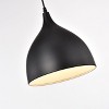 Chloe Lighting CH58070BK10-DP1 Walter Industrial 1 Light Textured Black Mini Pendant Ceiling Fixture 10" Wide - 4 of 4