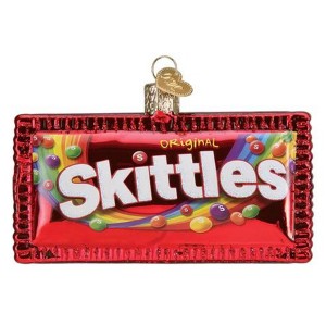 Old World Christmas 2.5 Inch Skittles Ornament Candy Fruit Flavor Tree Ornaments - 1 of 3