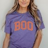 Simply Sage Market Women's Boo Varsity Short Sleeve Graphic Tee - 2 of 4