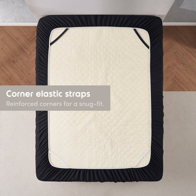 California King Black Microfiber Deep Pocket Fitted Sheet Set