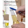 Can Opener Manual Multi-Purpose, Easy Twist Manual Handheld Top Remover Utensil, Canning Supplies Tools and Bottle Opener - 4 of 4