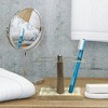 Nu Steel Trillium Toothbrush Holder : Microfiber, Machine Washable, Non-Slip Backing - 3 of 4