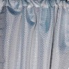Carnation Home Fashions "Lauren" Diamond-Piqued Window Curtain - 34x54", Grey - 3 of 3