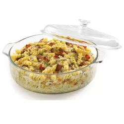 Libbey Baker's Basics 3qt Glass Casserole with Cover
