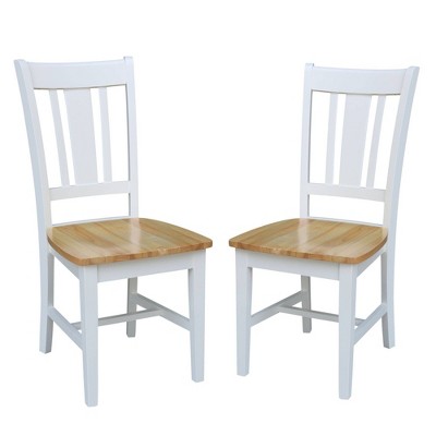 Set of 2 San Remo Splatback Chairs - International Concepts