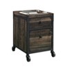 File Pedestal, Brown finish - 4 of 4