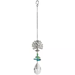 Woodstock Chimes Woodstock Rainbow Makers Collection, Crystal Fantasy, 4.5'' Tree of Life Crystal Suncatcher CFTL