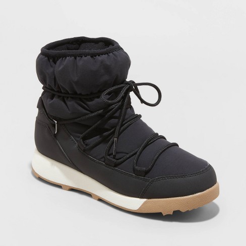 Women's Cara Winter Boots - All In Motion™ Black 8 : Target