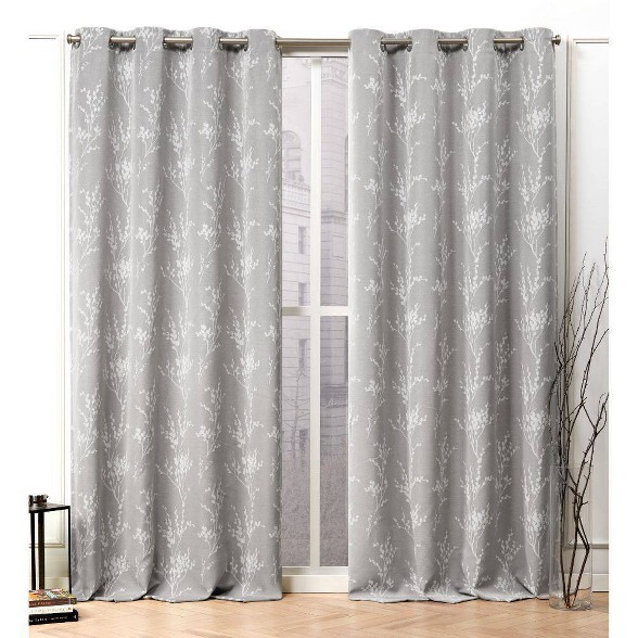 Turion Grommet Top Curtain Panel Pair Nicole Miller Target
