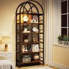 Hommoo 78.7" Tall 6-Tier Open Bookshelf - 3 of 4