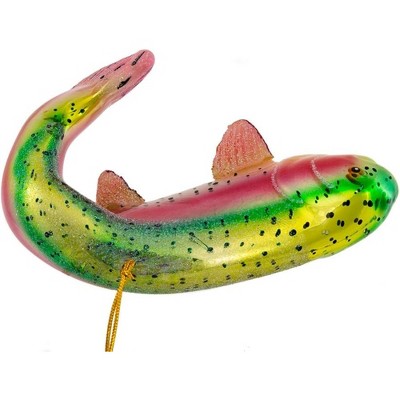 Kurt Adler Noble Gems Rainbow Trout Ornament