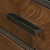 Canton LaneL Shaped Desk Computer Desk Brew Oak - Sauder: Home Office, Letter-Size File Holder - 4 of 4