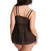 Adore Me Women's Stevie Babydoll Lingerie - 3 of 4