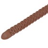 INSPIRE CHIC Women's Braided Square Buckle Fashion Versatile for Coat Jeans Decorative Belts - 3 of 4