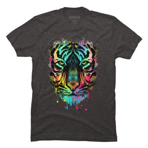 Men's Design By Humans Hunting For Colors By clingcling T-Shirt - 1 of 4