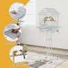 Coucheta Large Bird Cages - Spacious Metal Aviaries with Rolling Stands, Removable Trays & Accessories for Various Pet Birds in Multiple Styles - 4 of 4