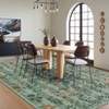 Floral Botanical Washable Rug for Living Room Soft Vintage Insect Butterfly Rugs Low Pile Carpet for Bedroom Dining Nursery Rug - 2 of 4