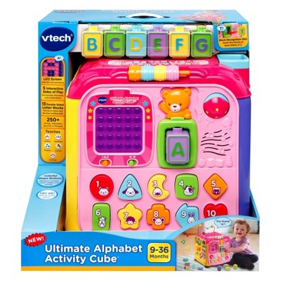 ultimate alphabet activity cube