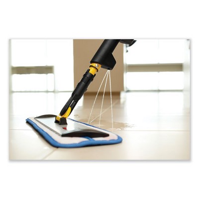Yellow Microfiber Spray Mop with Telescopic Handle