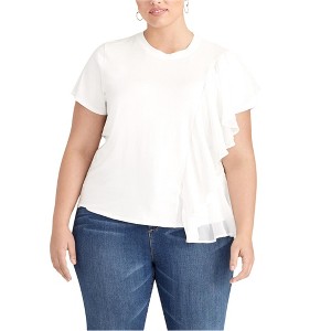 Rachel Roy Womens Natalia Embellished T-Shirt - 1 of 1
