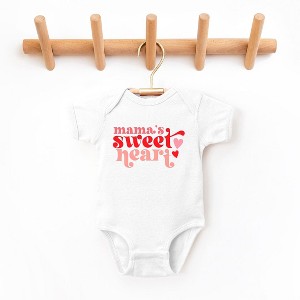 The Juniper Shop Pink Sweet Heart Baby Bodysuit - 1 of 2