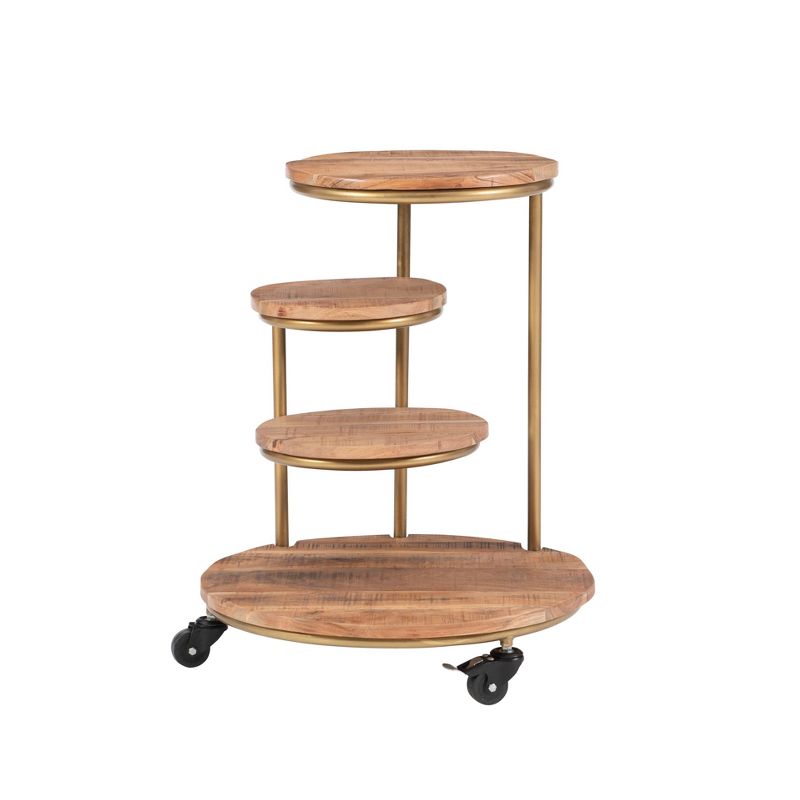 Asprey Plant Stand with Wheels - Powell Company, 3 of 12