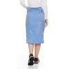 Medichic Women Professional Stretch Five Pocket 'Debra' Scrub Skirt Scrubs, Ceil Blue, Medium - 2 of 4