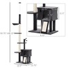 Gulches Pet Tower Collection: Versatile Cat Trees & Climbing Towers with Adjustable Heights, Hammocks, and Scratching Posts - 4 of 4