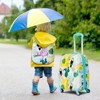 Gymax Kids 18'' Luggage & 12'' Backpack Set 2 PCS Children Carry-on Suitcase w/ Telescoping Handle & 4 Universal Wheels - 2 of 4