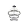 Elegant Lighting Monroe 3 - Light Chandelier in  Black - 2 of 4