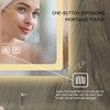 Vynxaria 59 in. H Single Bathroom Vanity Mirror in Polished Crystal Bathroom Vanity Mirror for Bathroom Wall Smart Lighted - 4 of 4