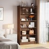 Hommoo Wood Bookcase, 72" Tall Bookshelf with 6-Tier Open Storage Shelves - 2 of 4
