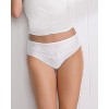 Leonisa 3-pack high-cut brief panties with lace - - 3 of 4
