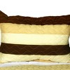 Slickblue Full/Queen Quilt Set with 2 Shams, Handmade Vermicelli Quilted, 4 Color Options, 3 Piece Set - 2 of 4